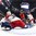 BUFFALO, NEW YORK - JANUARY 4: Canada's Sam Steel #23 (not shown) scores a first period goal against the Czech Republic's Josef Korenar #30 during semifinal round action at the 2018 IIHF World Junior Championship. (Photo by Matt Zambonin/HHOF-IIHF Images)

